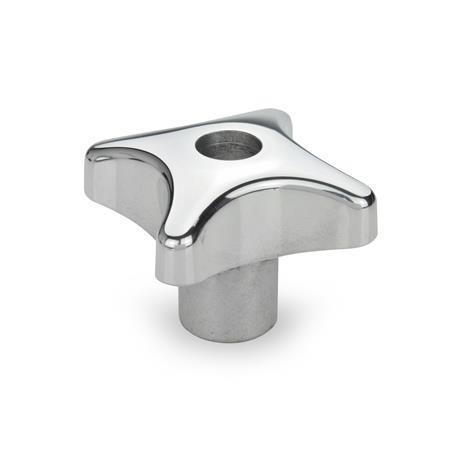 Otto Ganter Hand Knob Aluminum, DIN 6335